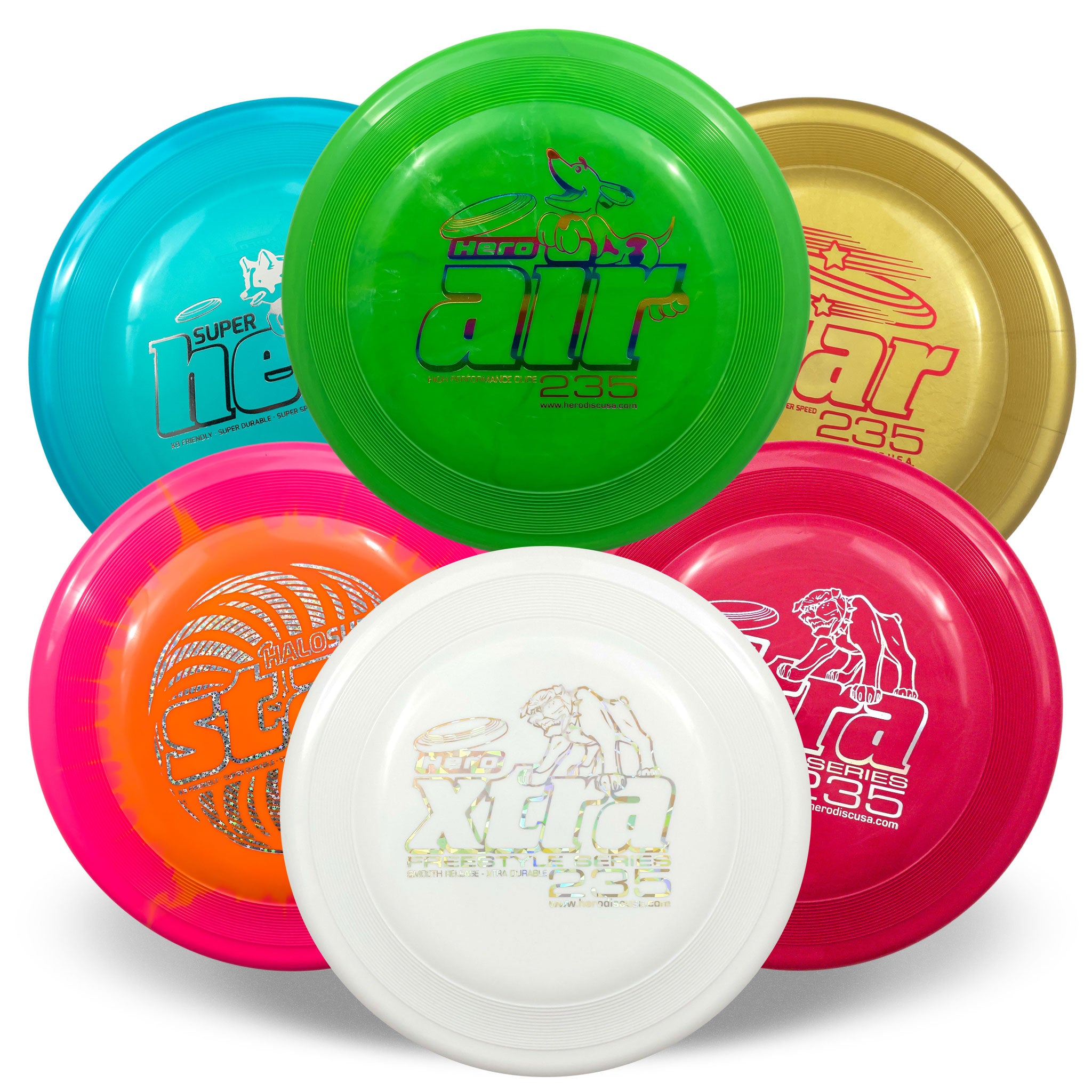 Sample Pack - 235 - 6 discs – Hero Disc USA