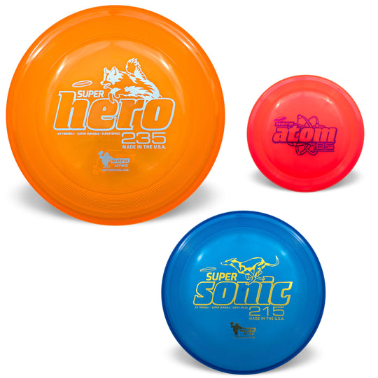 Super Candy Hero Combo 3 Disc Set (Random Colors)