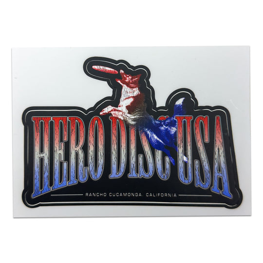 Hero Disc USA Sticker
