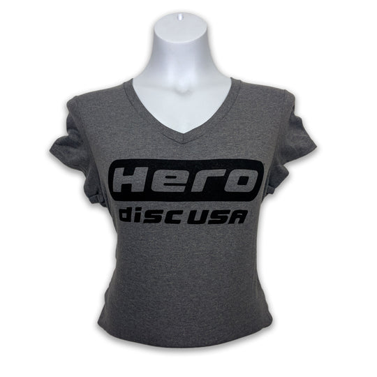 Hero Disc USA V-Neck T-Shirt