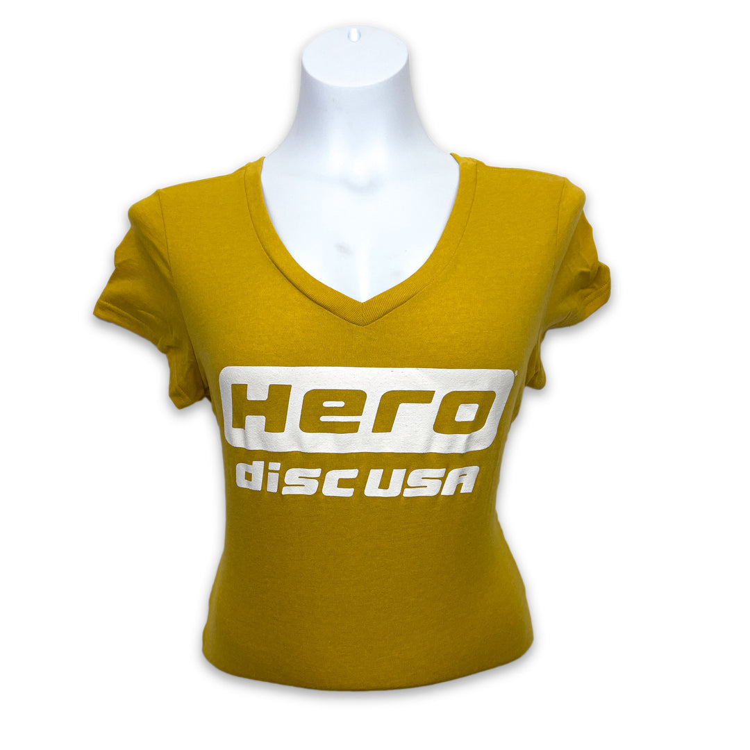 Hero Disc USA V-Neck T-Shirt