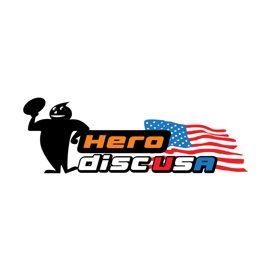Hero Disc USA sticker
