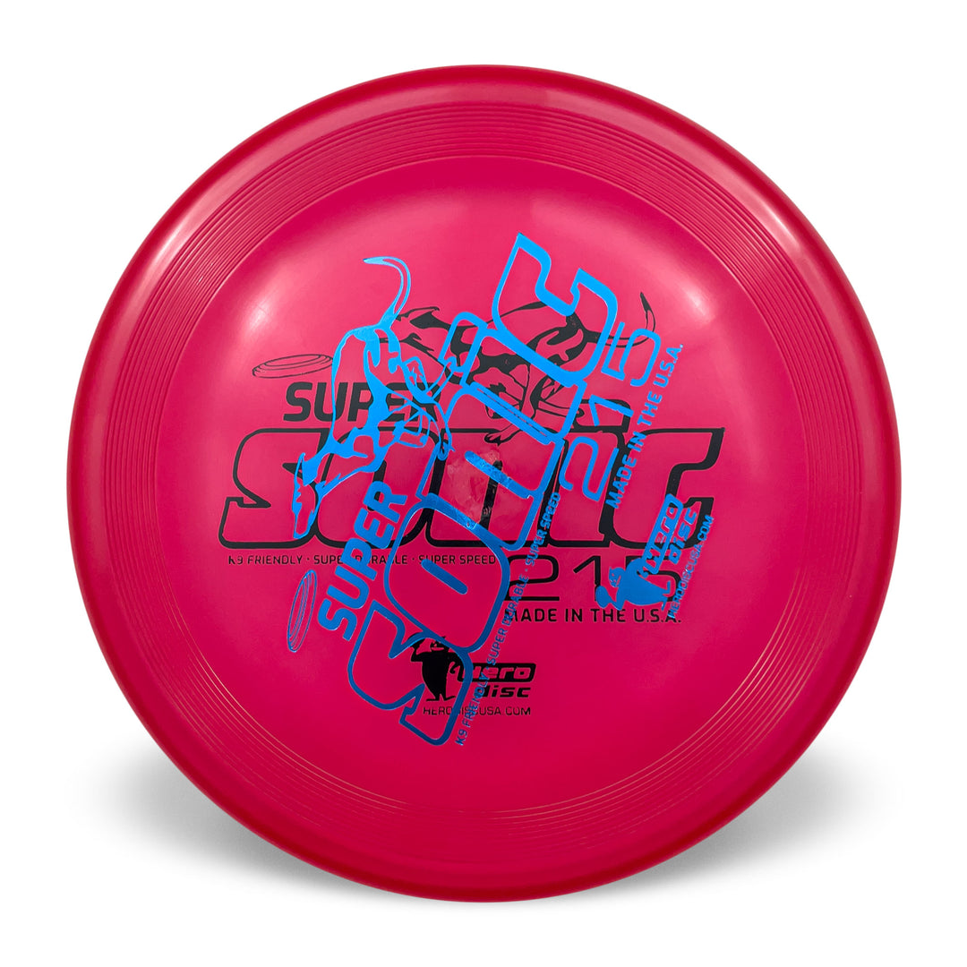 SuperSonic 215 K9 Candy - Blem-random colors (BLEM DISCS MAY HAVE SLIGHT PHYSICAL AND COSMETIC DEFECTS)